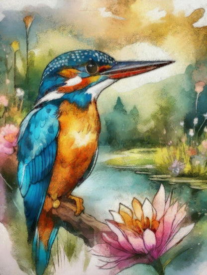 Kingfisher | Diamond Painting