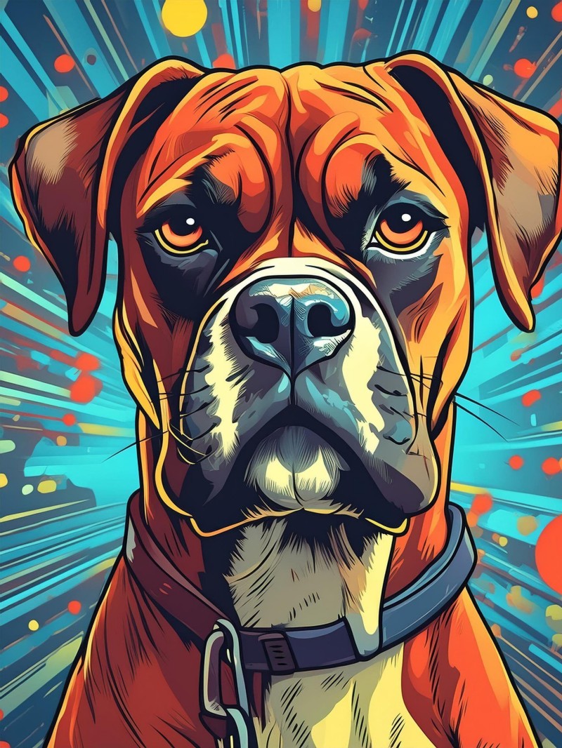 Boxer Dog | Diamond Painting