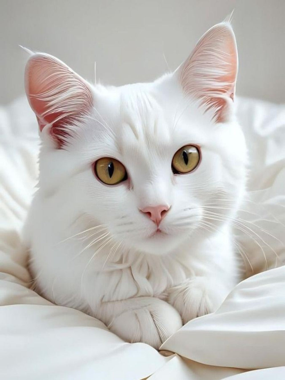 White Cat | Diamond Painting