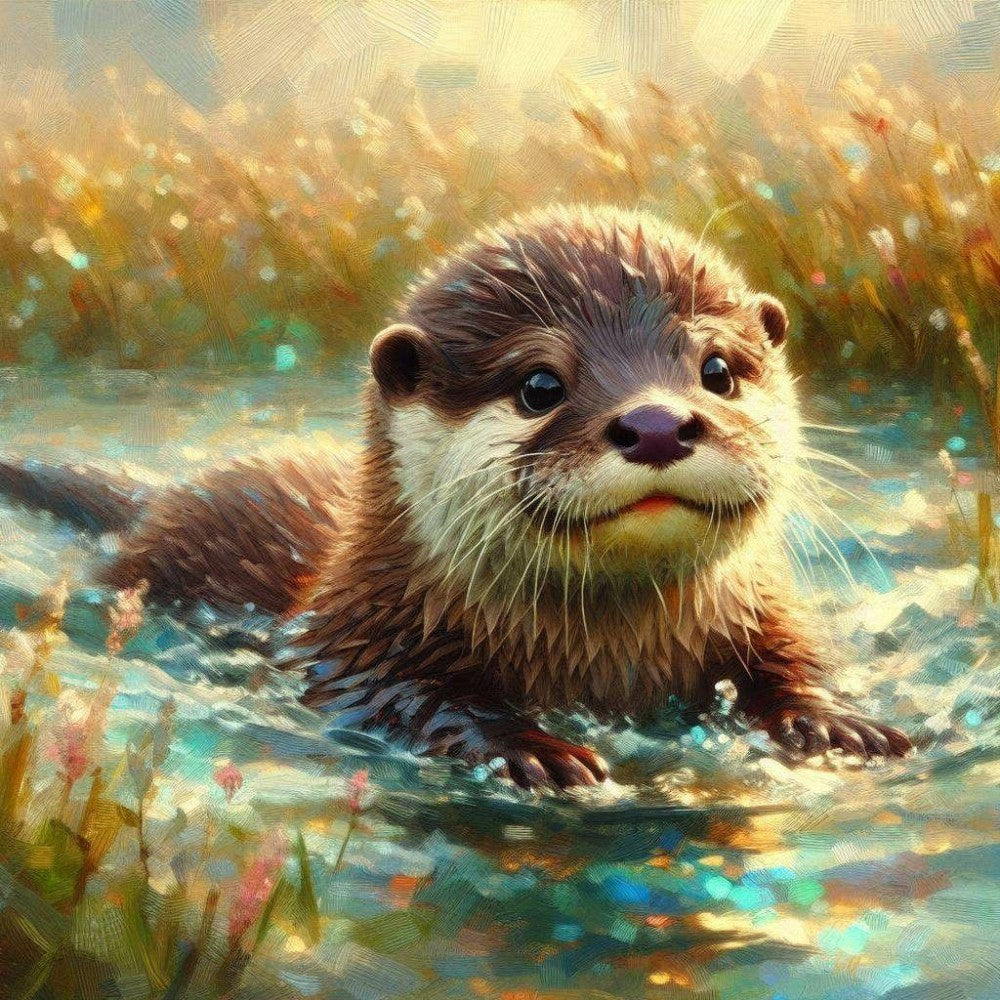 Otter | Diamond Painting