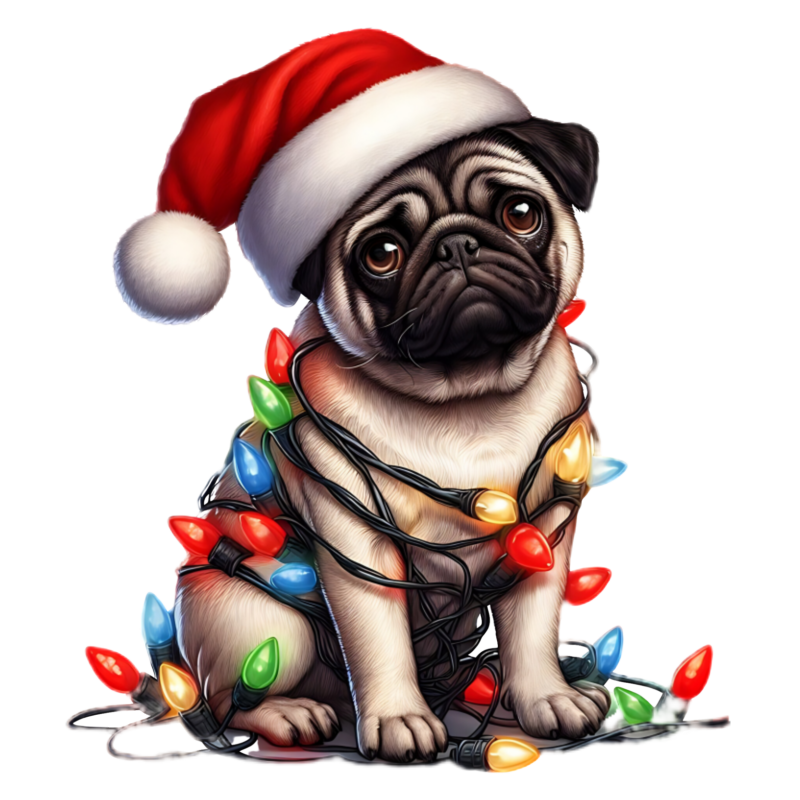 Christmas Dog | Diamond Painting