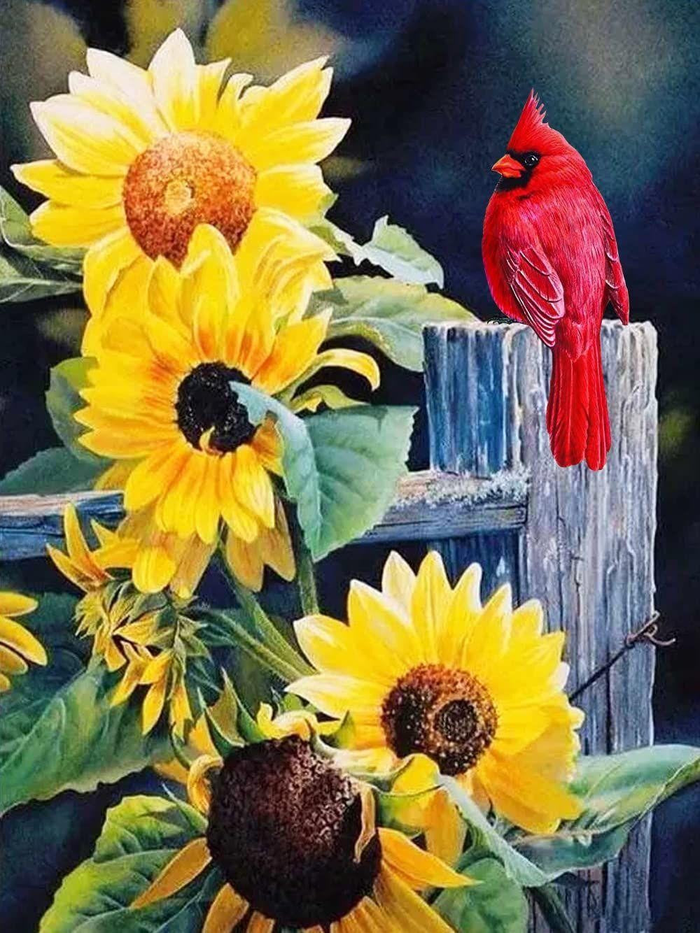 Birds and Flowers | Diamond Painting