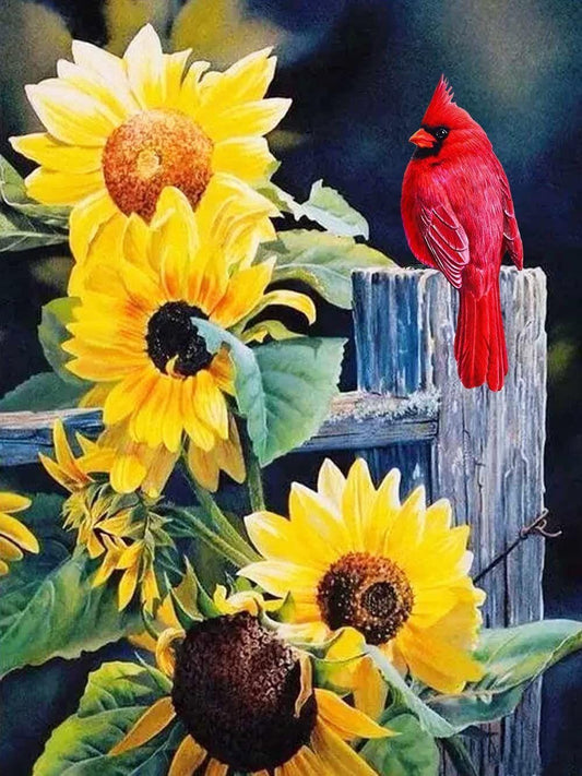 Birds and Flowers | Diamond Painting