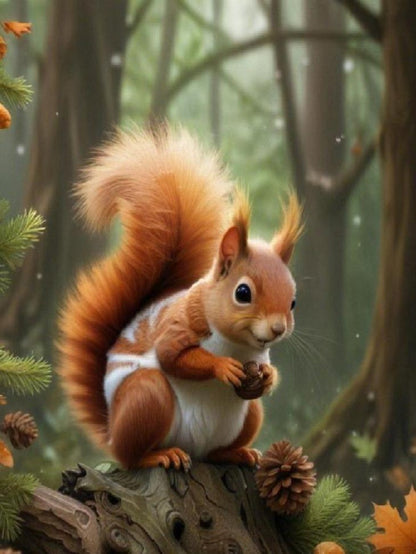 Squirrel | Diamond Painting