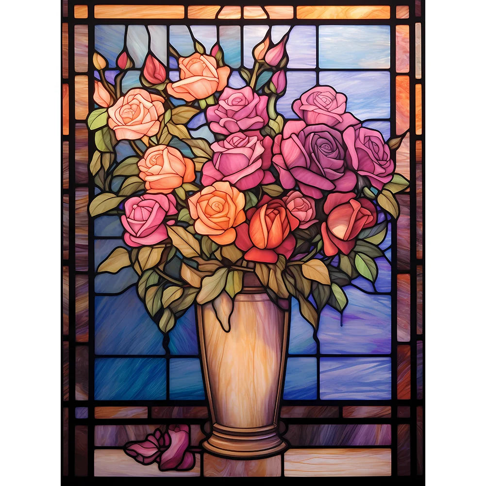 Flower In The Vase | Diamond Painting