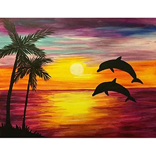 Dolphin | Cross Stitch Embroidery