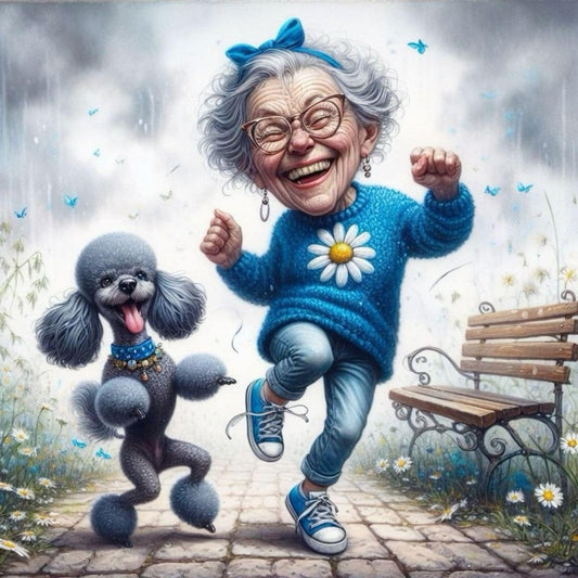 Poodle Dog | Diamond Painting