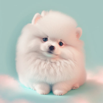 Pomeranian Dog | Diamond Painting
