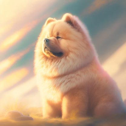 Dog Chow Chow | Diamond Painting