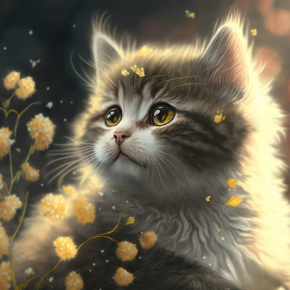 Maine Coon Cat | Diamond Painting