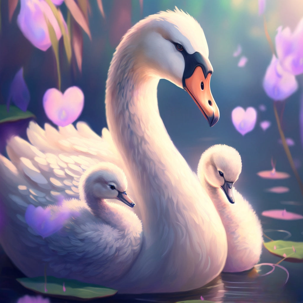 Swan | Diamond Painting