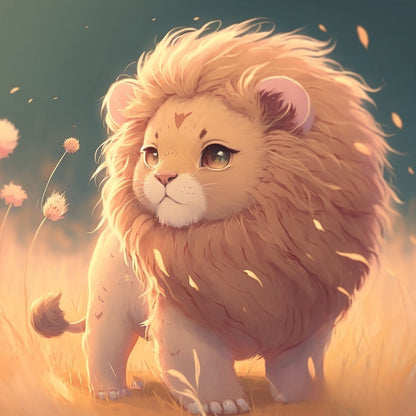 Lion | Diamond Painting