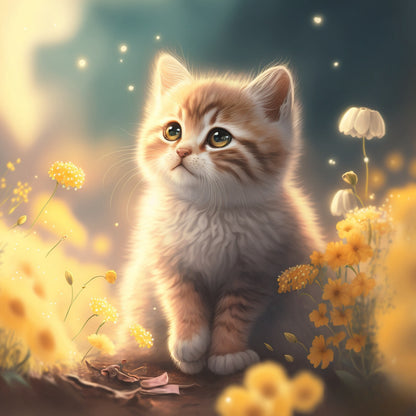 Cat Maine Coon | Diamond Painting
