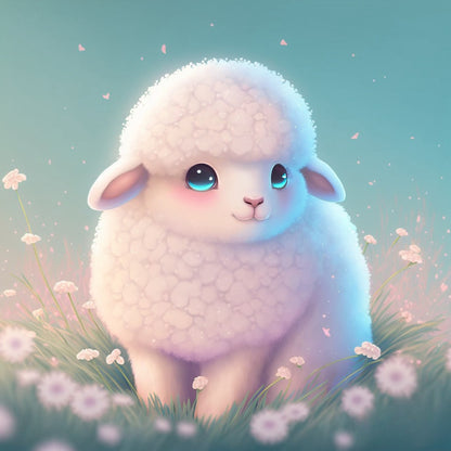 Sheep | Diamond Painting
