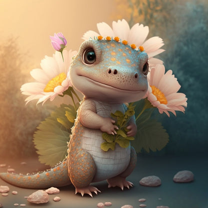 Crocodile | Diamond Painting
