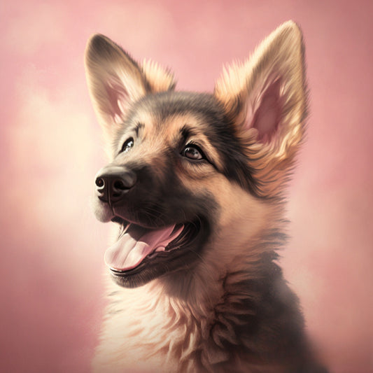 German Shepherd Dog | Diamond Painting