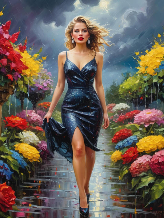 Sexy Woman | Diamond Painting