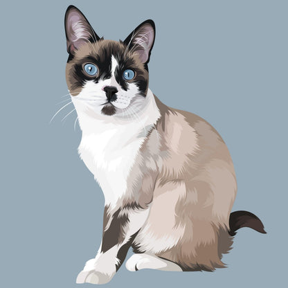 Siamese Cat | Diamond Painting