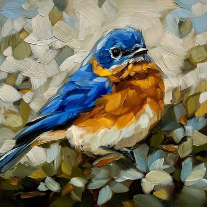 Blue Bird | Diamond Painting