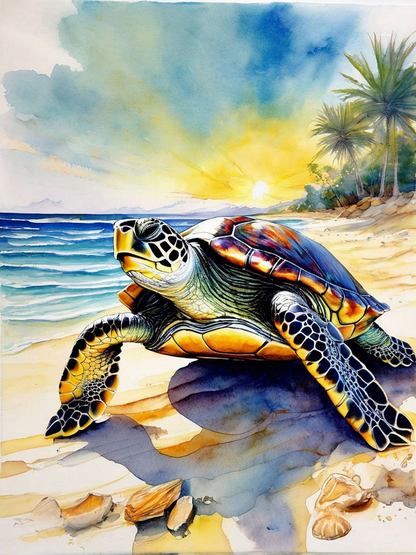Turtle | Diamond Painting