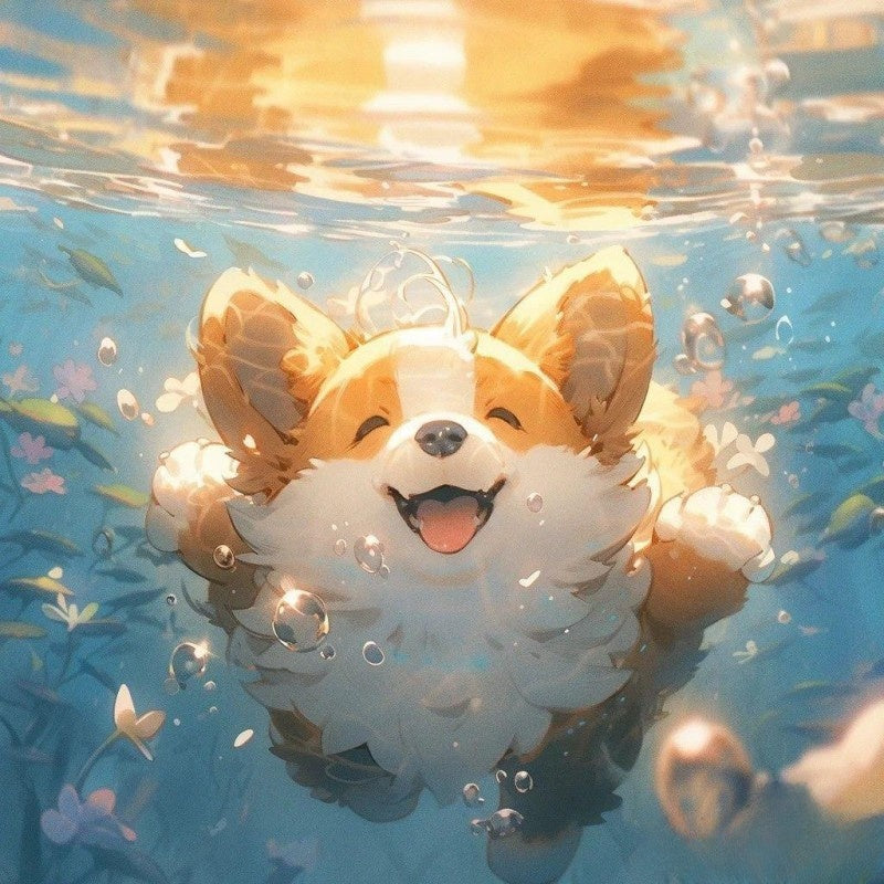 Corgi Dog | Diamond Painting