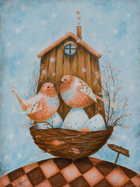 Bird House | Diamond Painting