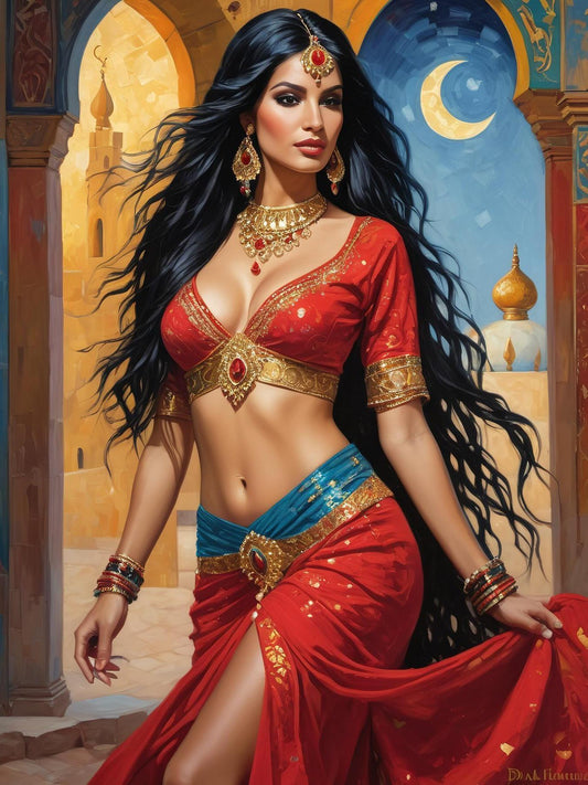 Sexy Woman | Diamond Painting
