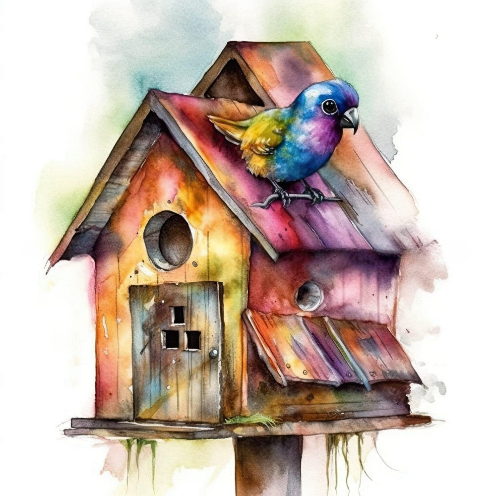 Bird House | Diamond Painting