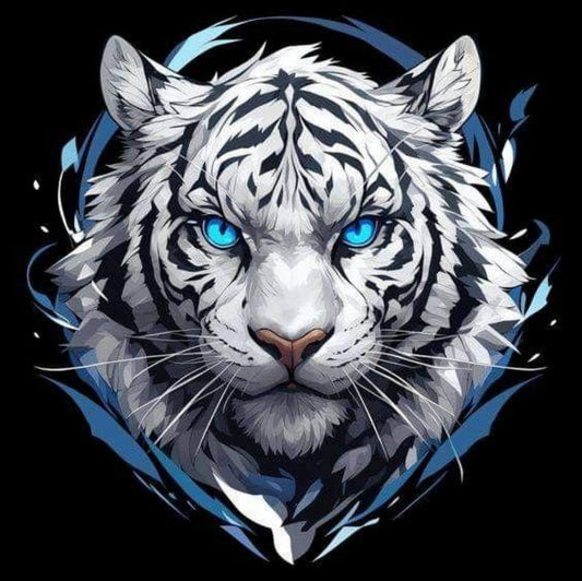 White Tiger | Diamond Painting