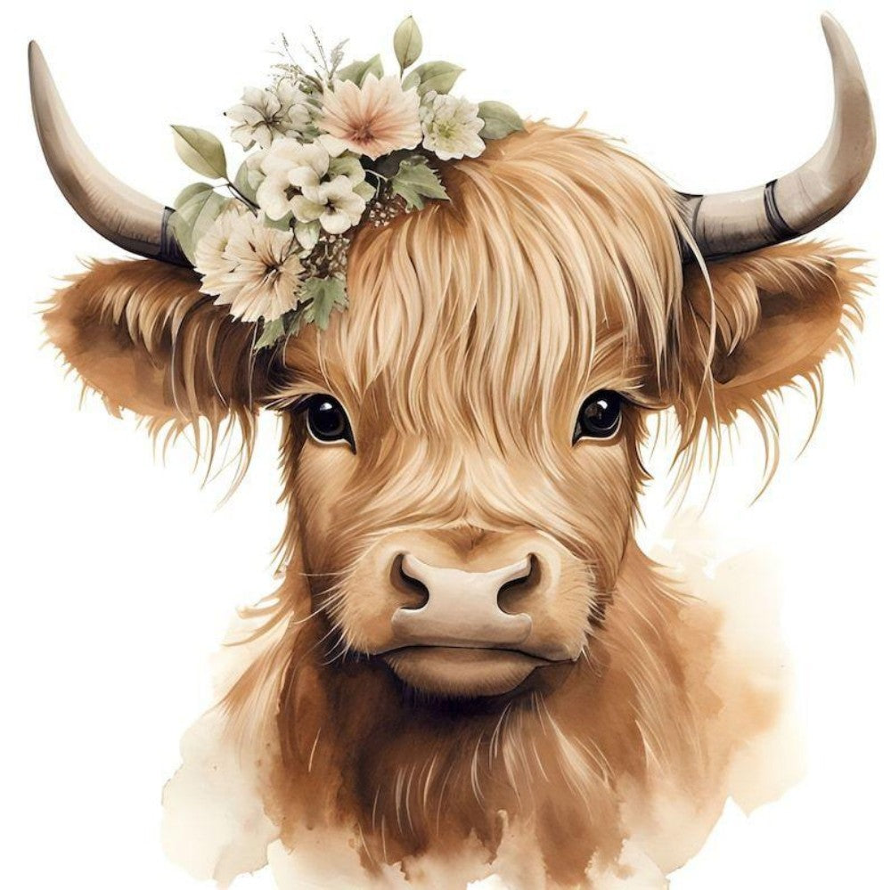 Highland Cow | Diamond Painting