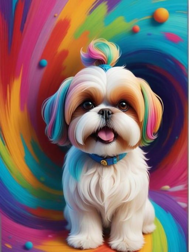 Dog Shih Tzu | Diamond Painting