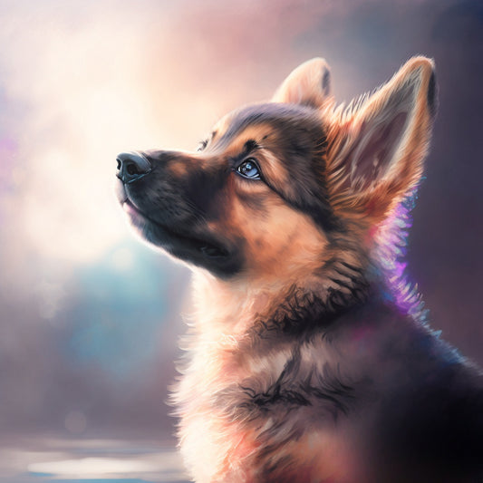Dog German Shepherd | Diamond Painting