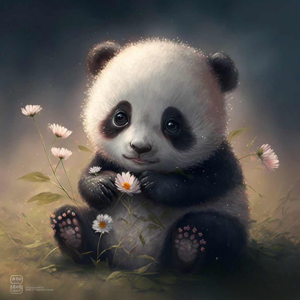 Panda | Diamond Painting