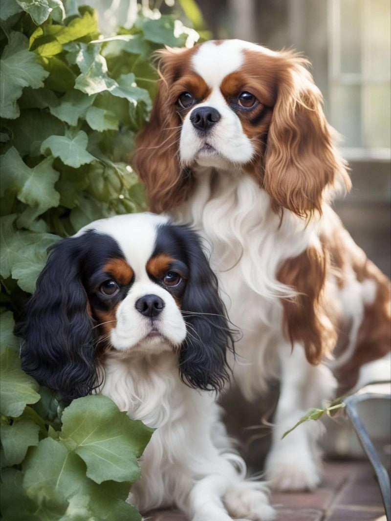 Dog Cavalier King Charles Spaniel | Diamond Painting