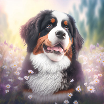 Bernese Mountain Dog | Diamond Painting