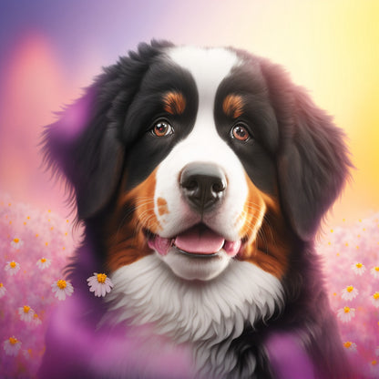Bernese Mountain Dog | Diamond Painting
