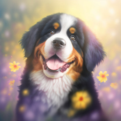 Bernese Mountain Dog | Diamond Painting