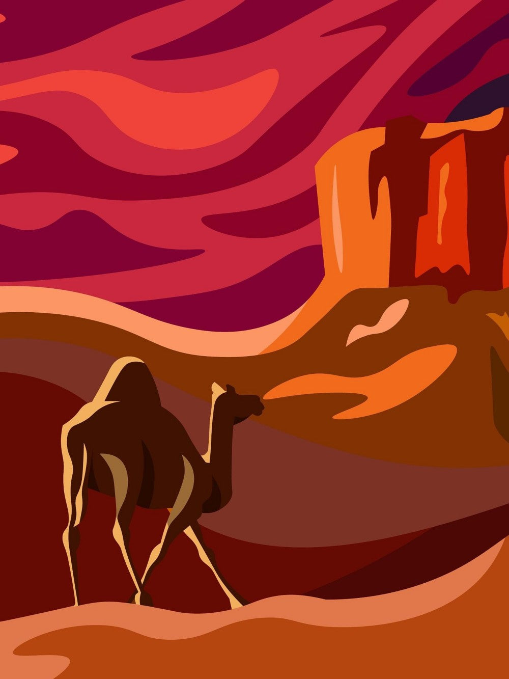 Camel | Diamond Painting