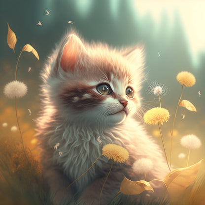 Cat Maine Coon | Diamond Painting