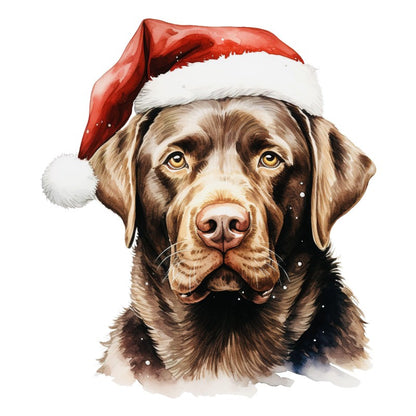 Chocolate Labrador Dog | Diamond Painting