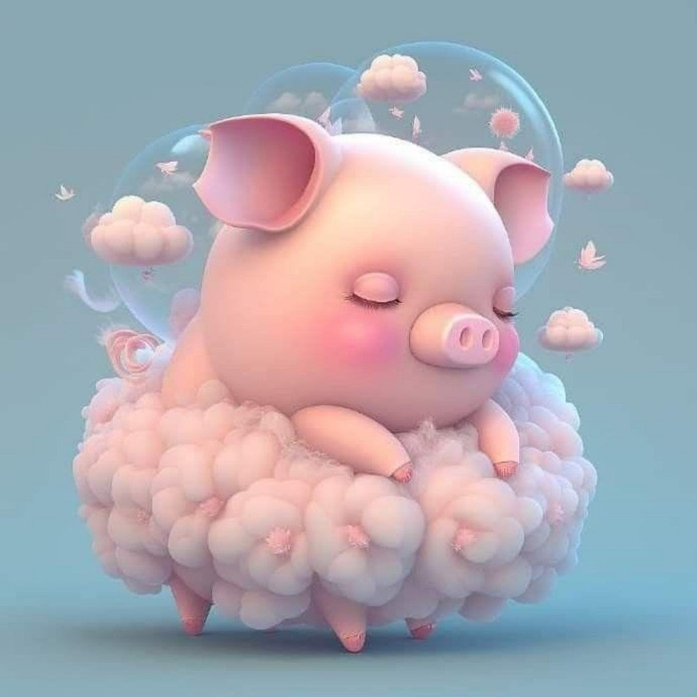Pig | Diamond Painting