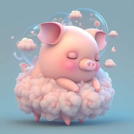 Pig | Diamond Painting