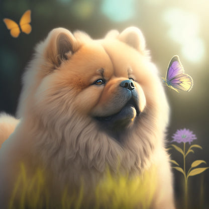 Chow Chow Dog | Diamond Painting
