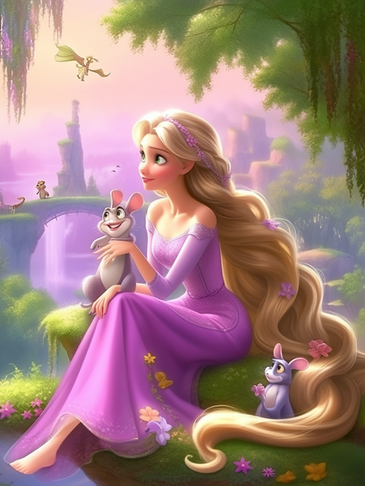 Beautiful Princess | Diamond Painting