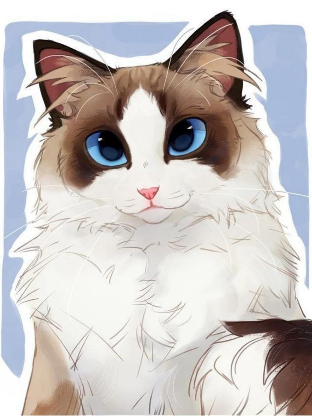 Ragdoll Cat | Diamond Painting