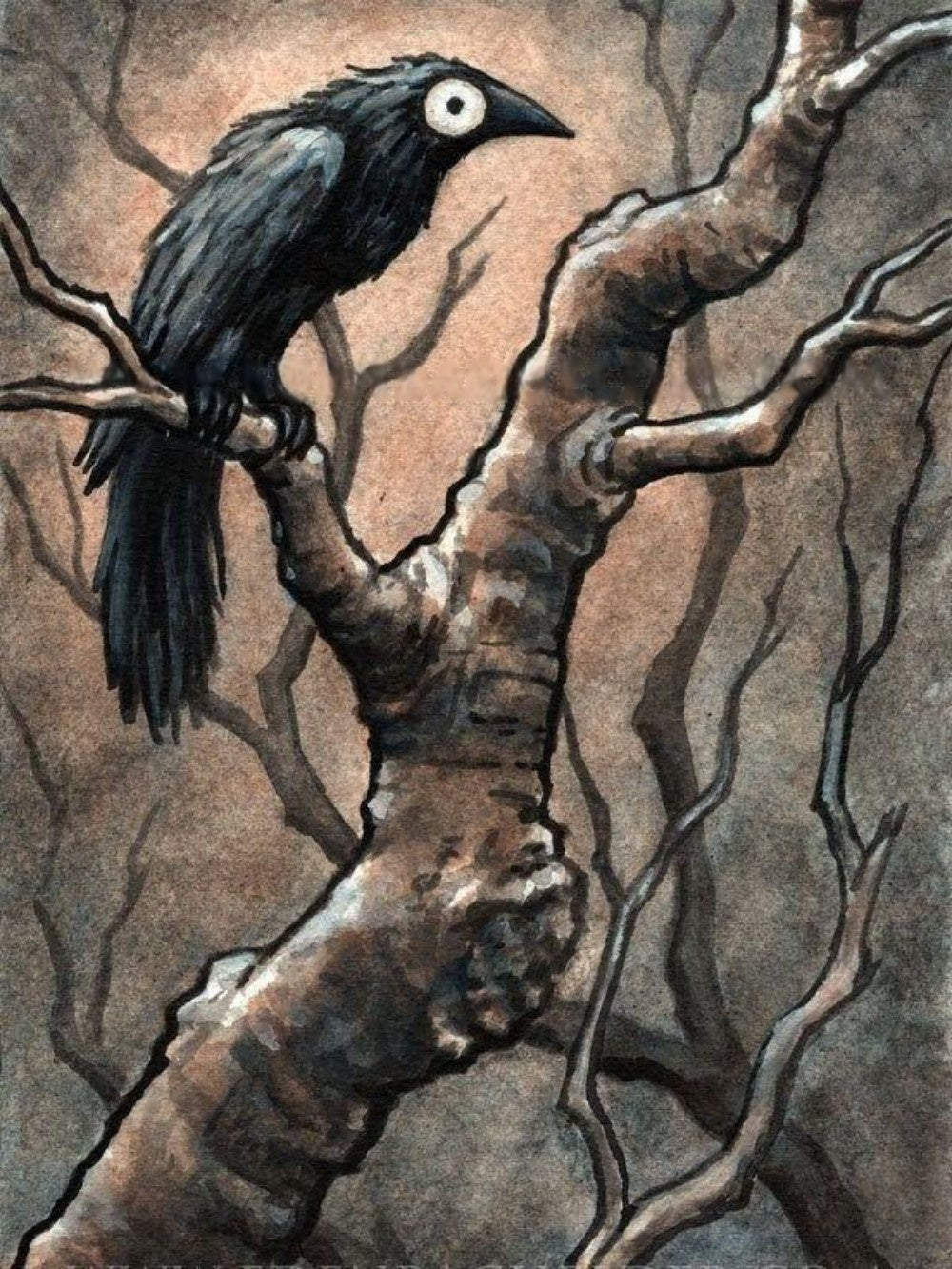 Crow | Diamond Painting