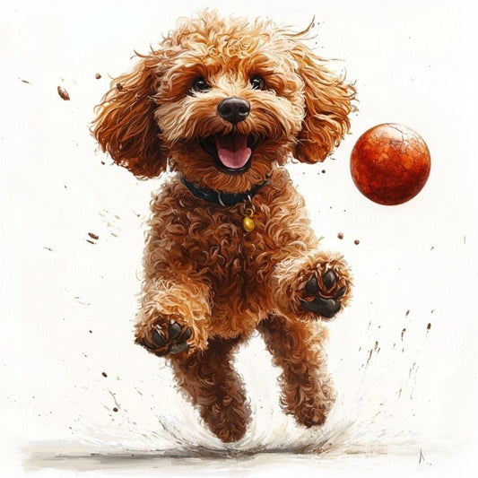Goldendoodle Dog | Diamond Painting