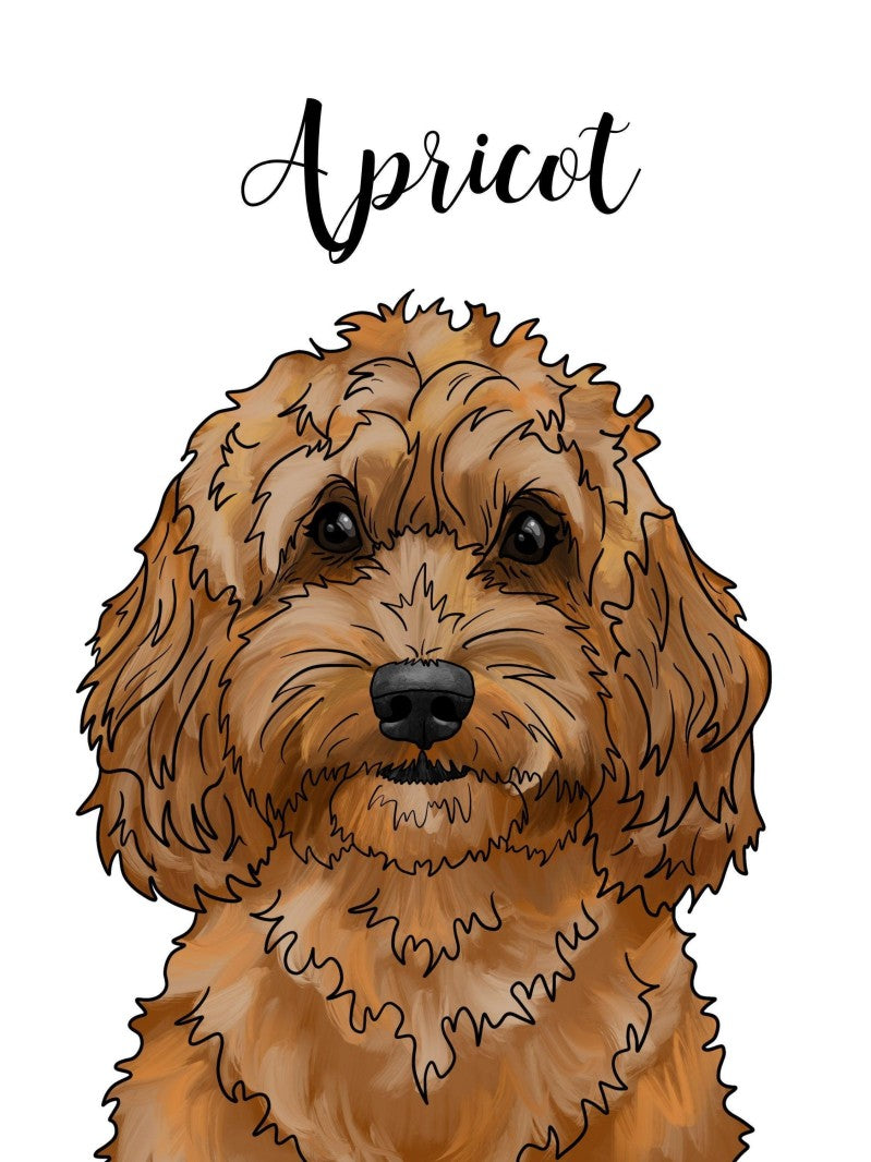 Goldendoodle Dog | Diamond Painting