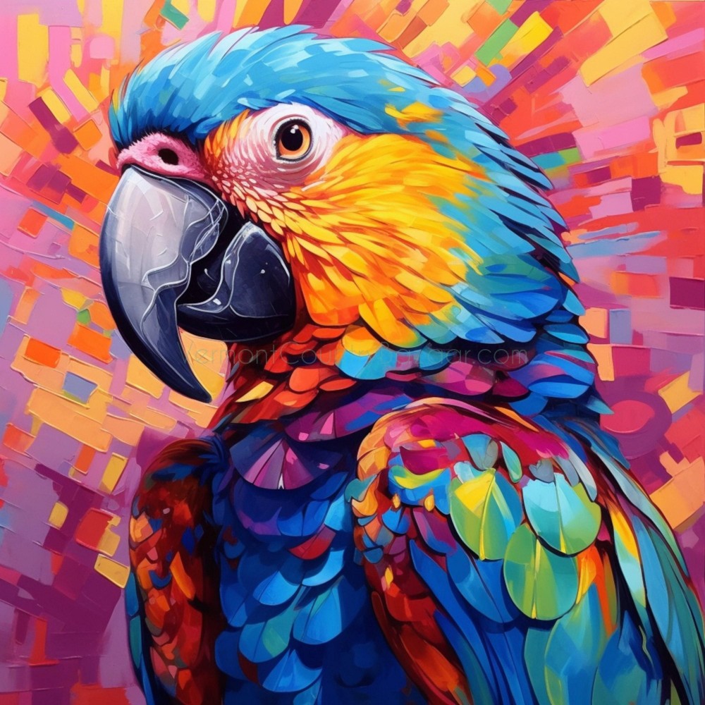 Macaw | Diamond Painting