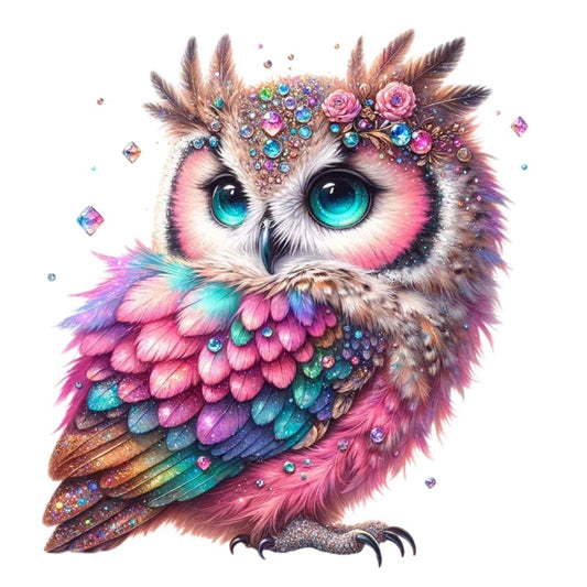 Colorful Owl | Diamond Painting